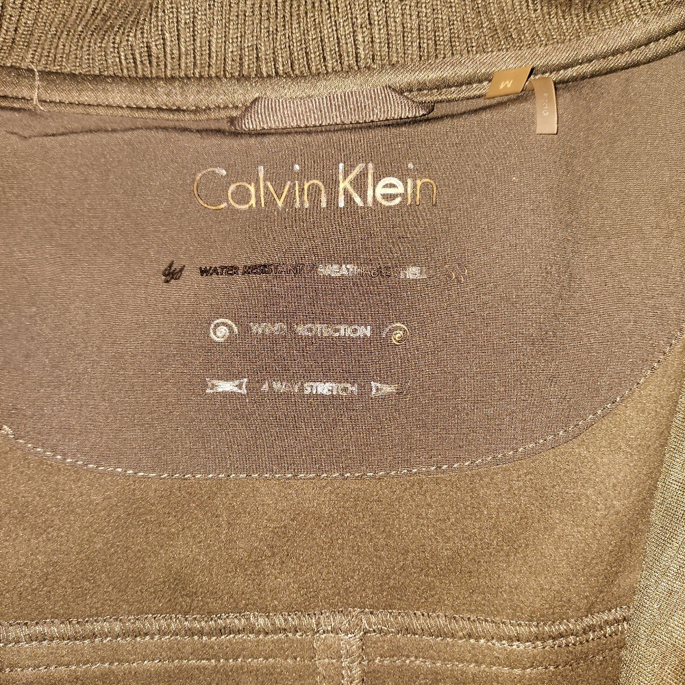 Calvin Klein rain coat green size M - Picture 6 of 9